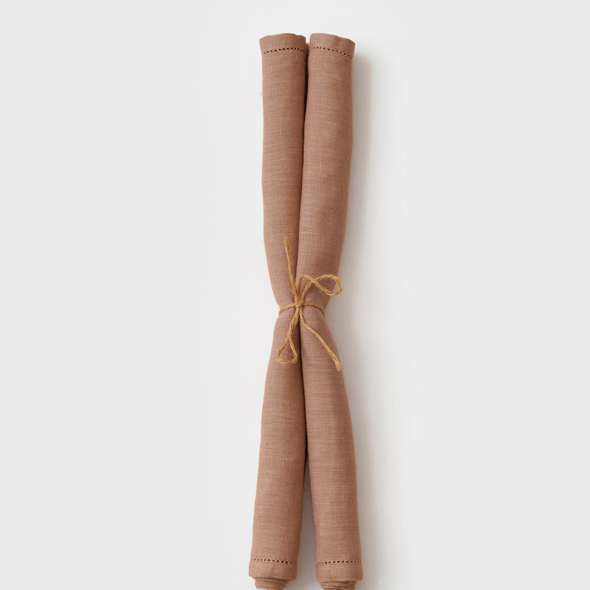 Rose Linen Table Napkins | Set of 2