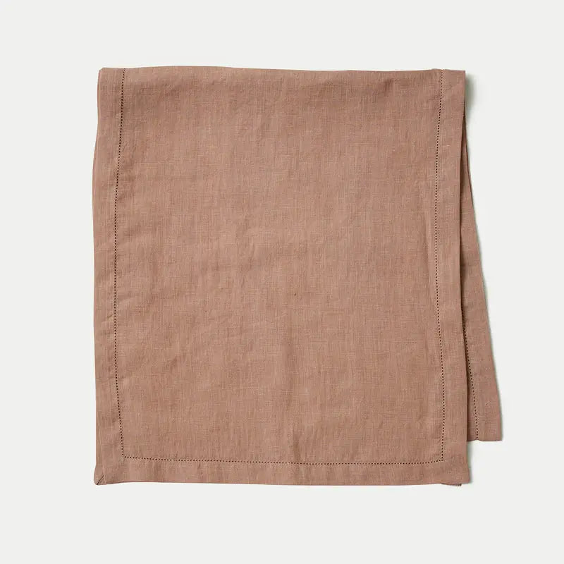 Linen Blush Table Runner and Napkins Gift Set SanctuaryLiving