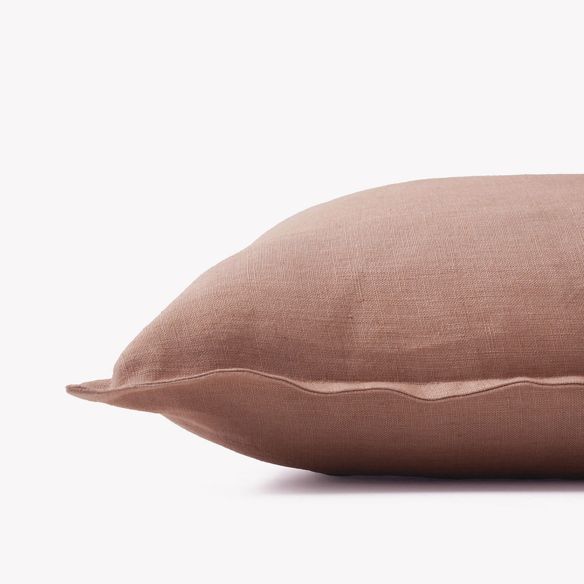 Rose Linen Pillow Cover