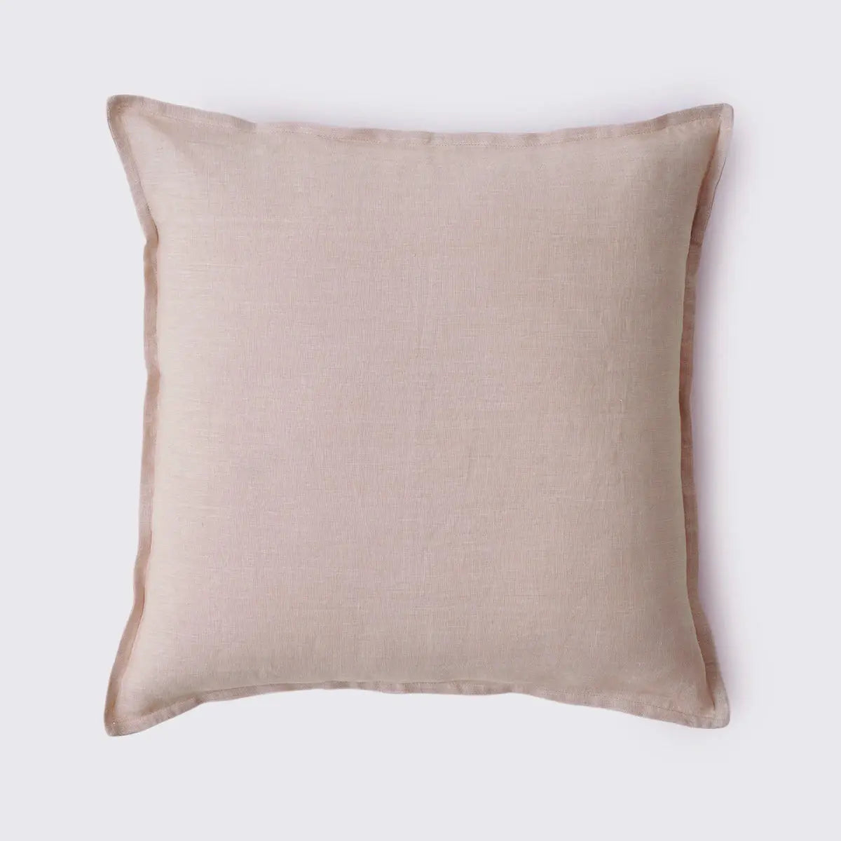 Soft Pink Linen Euro Sham SanctuaryLiving