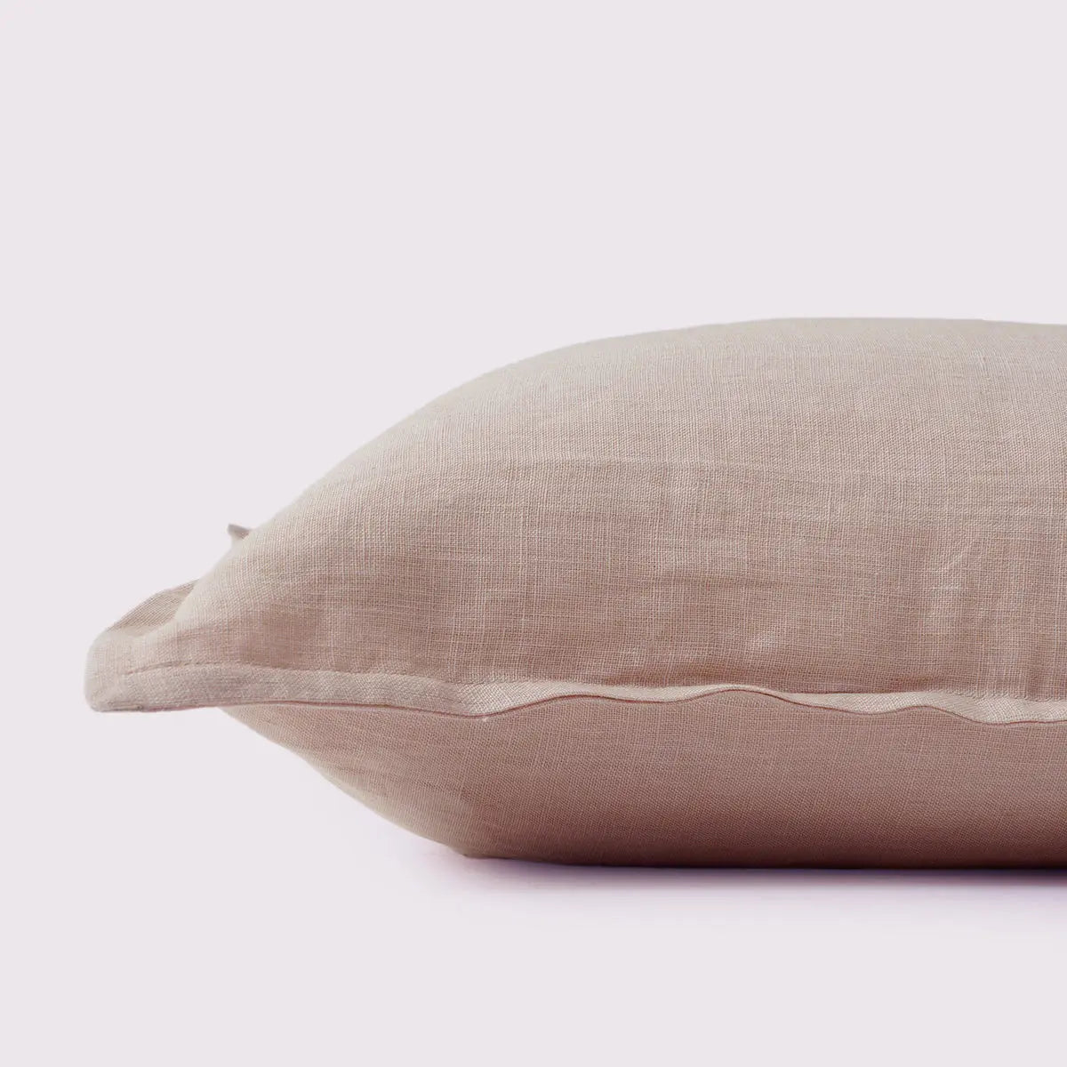 Soft Pink Linen Cushion Cover SanctuaryLiving