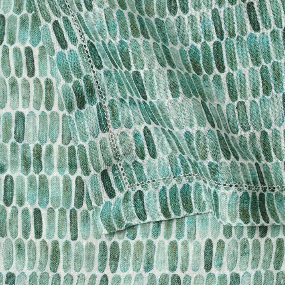 Speckle Teal Table Mats-Set of 2 SanctuaryLiving
