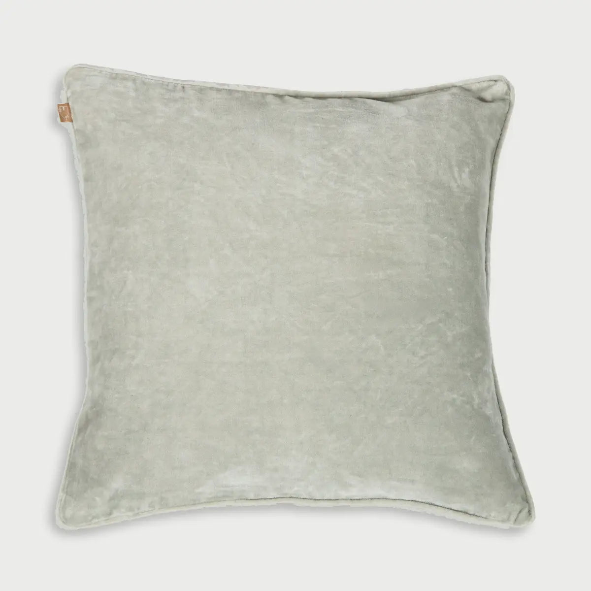 Dove Grey Velvet Cushion Cover SanctuaryLiving