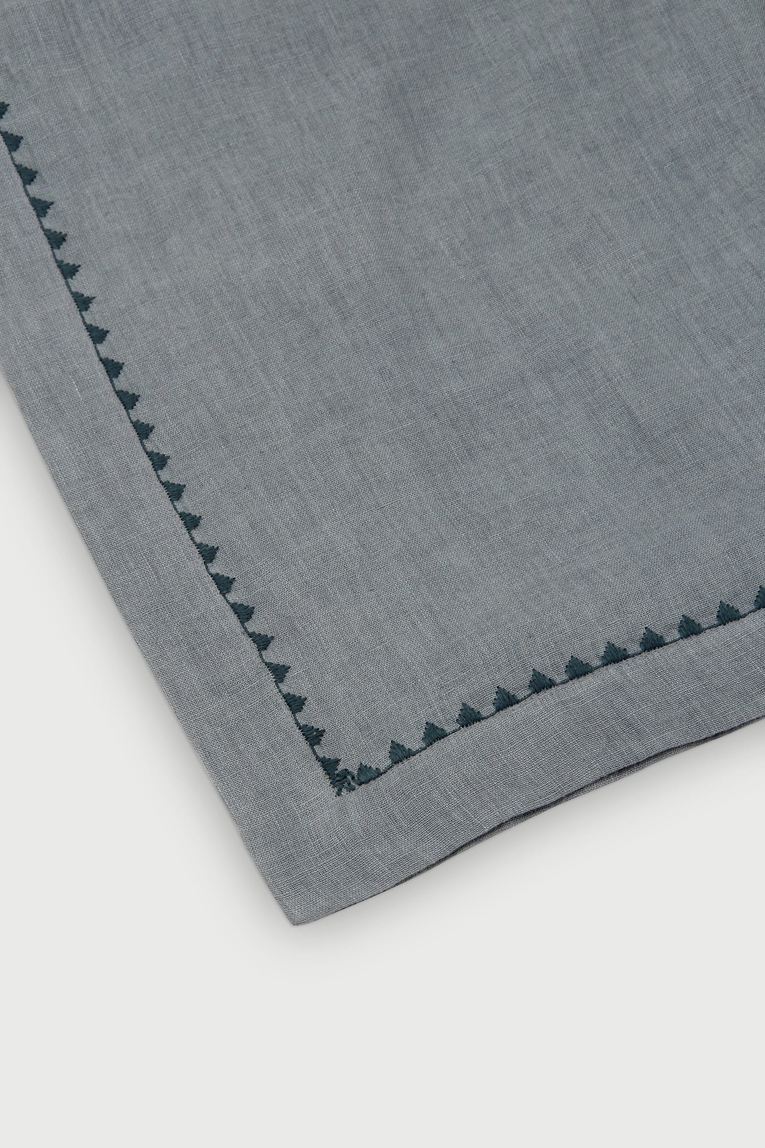 Mirage Baby Blue Linen Table Runner