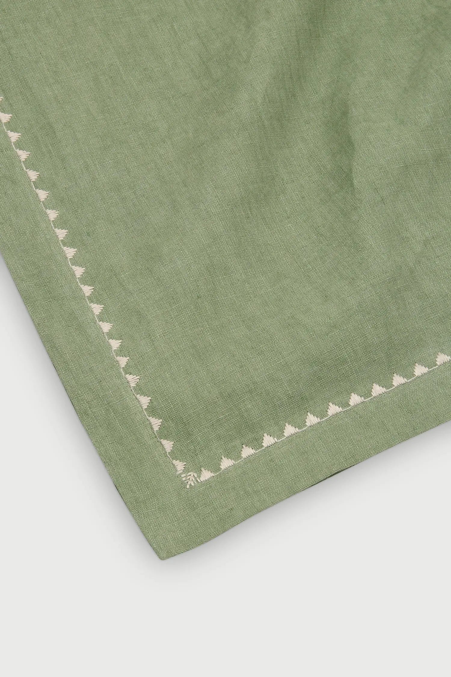Mirage Fern Linen Table Runner SanctuaryLiving