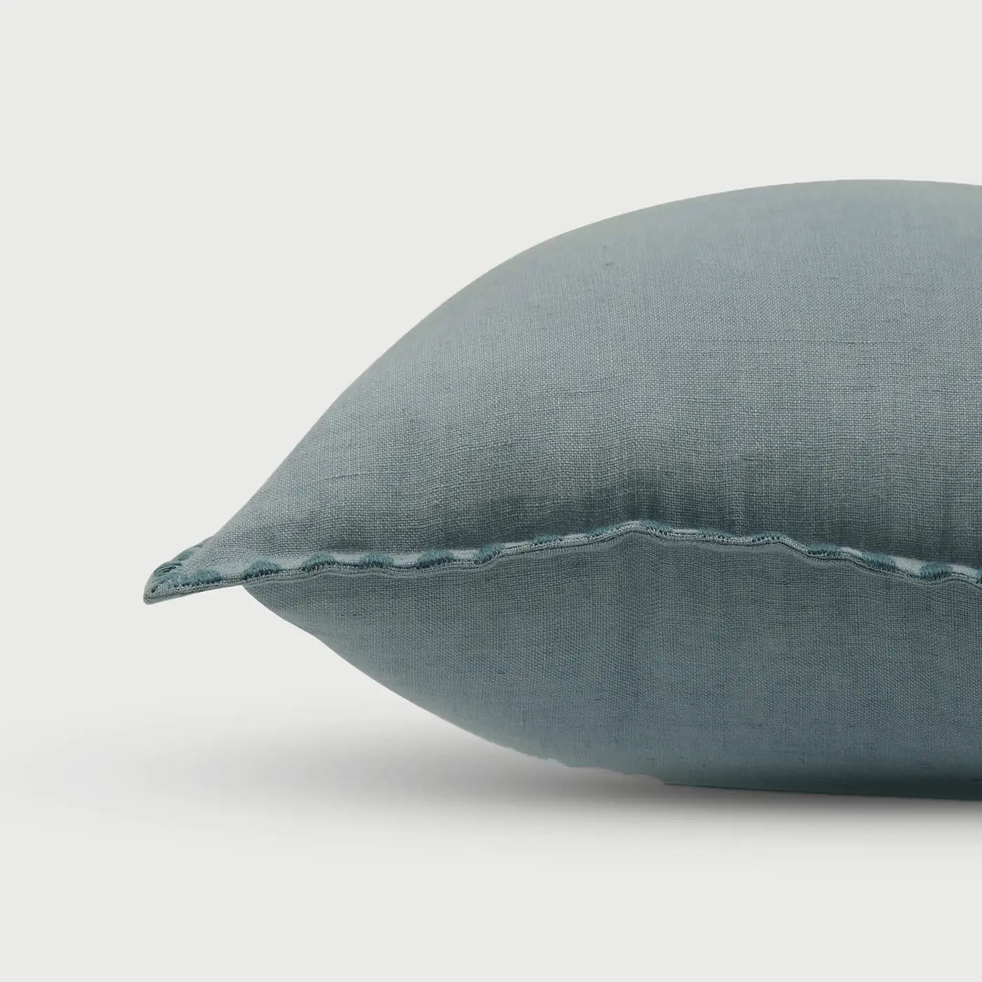 Mirage Baby Blue Linen Cushion Cover SanctuaryLiving