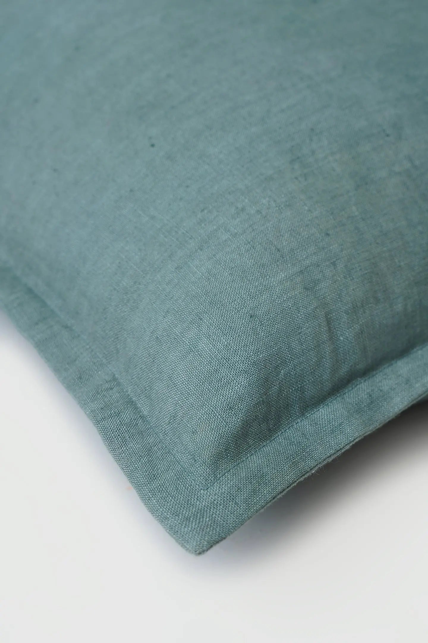 Venetian Blue Linen Euro Sham SanctuaryLiving
