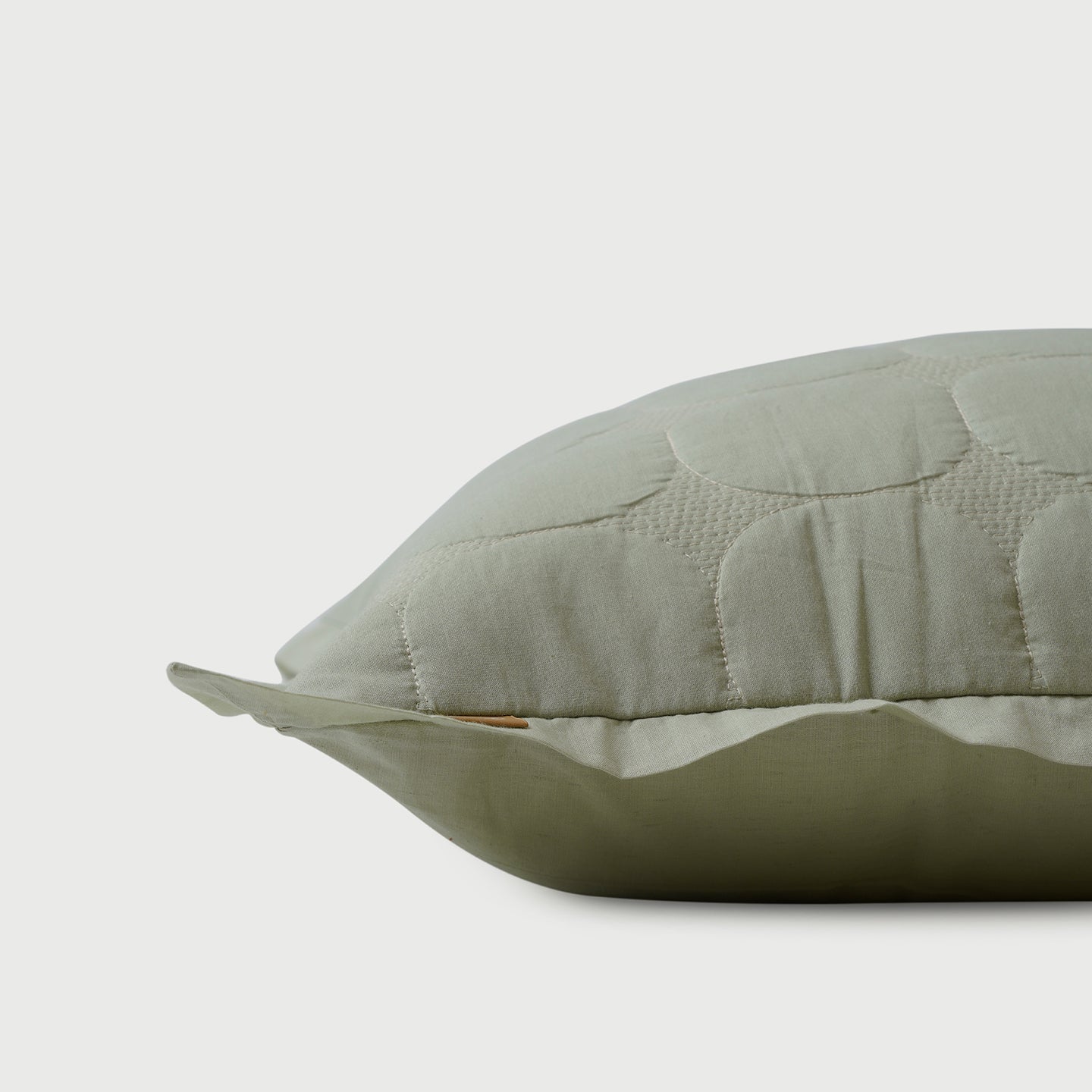 Zen Sage Cotton Quilted Bedding Set