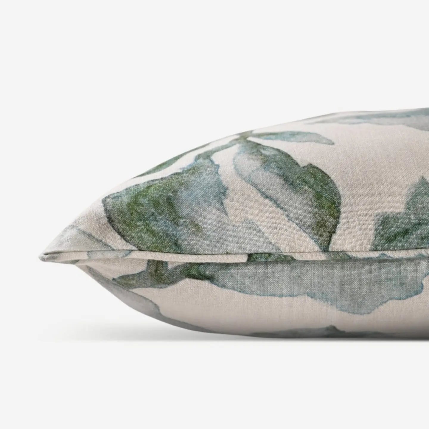 Cascade Teal Linen Cushion Cover SanctuaryLiving