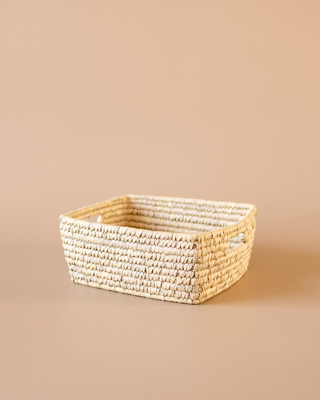 Wicker Rectangle Basket with Handles