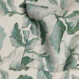 Cascade Teal Linen Table Napkins | Set of 2
