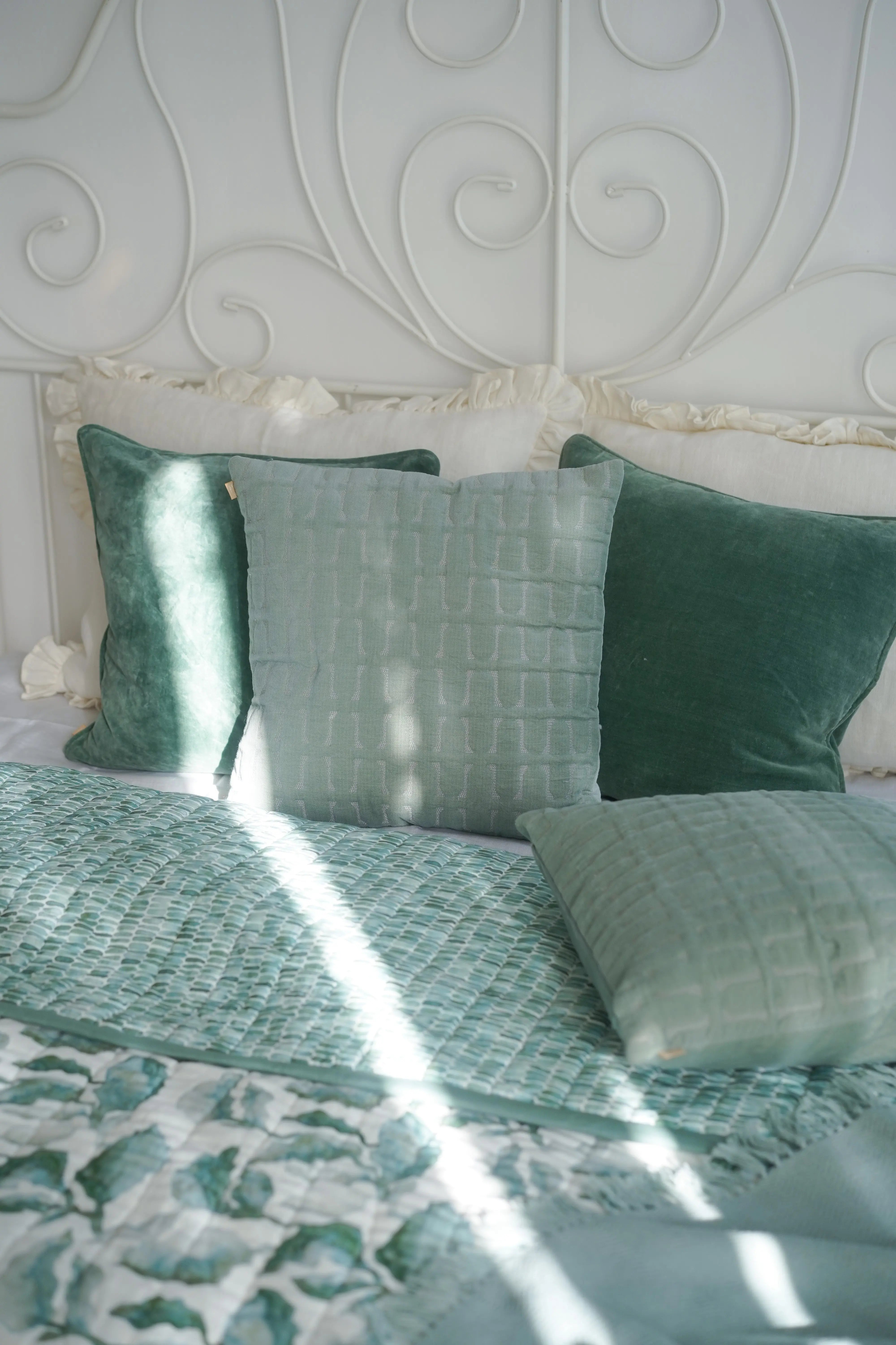 Eucalyptus Velvet Euro Sham SanctuaryLiving