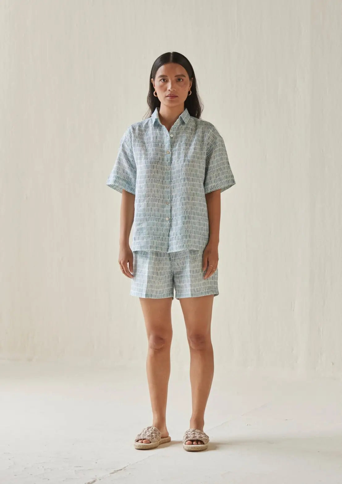 Echo Speckle Blue Co-ord Set SanctuaryLiving