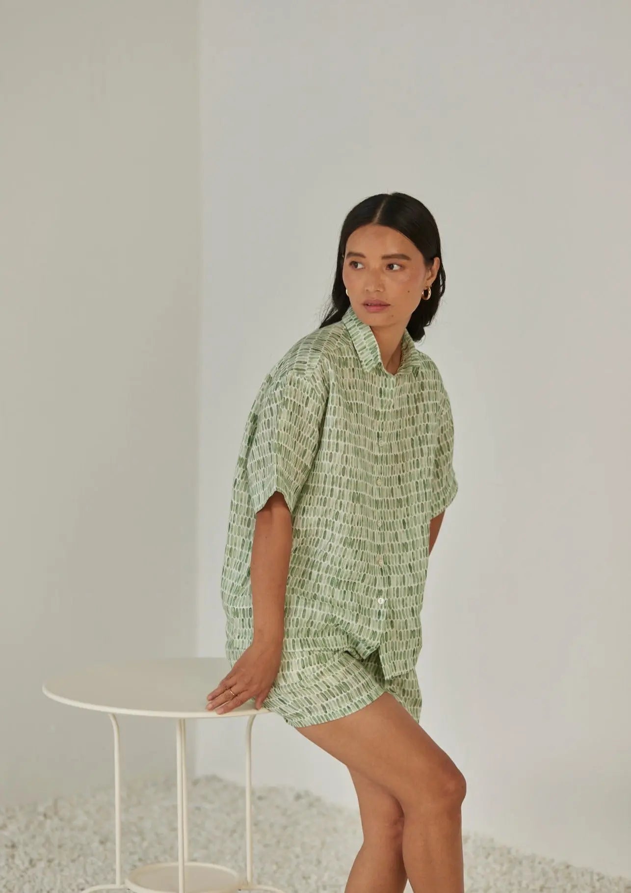 Echo Speckle Green Co-ord Set SanctuaryLiving