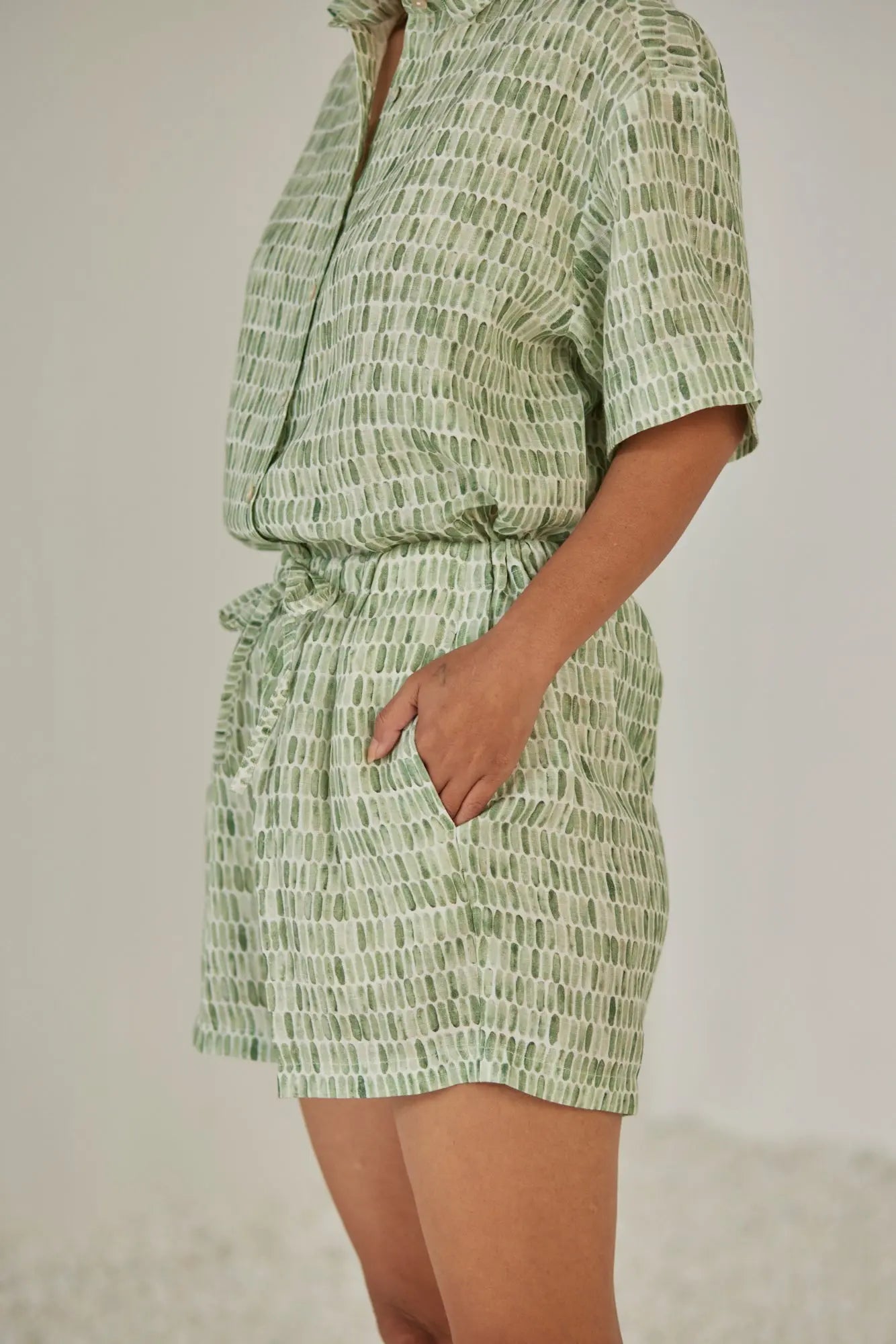 Echo Speckle Green Co-ord Set SanctuaryLiving