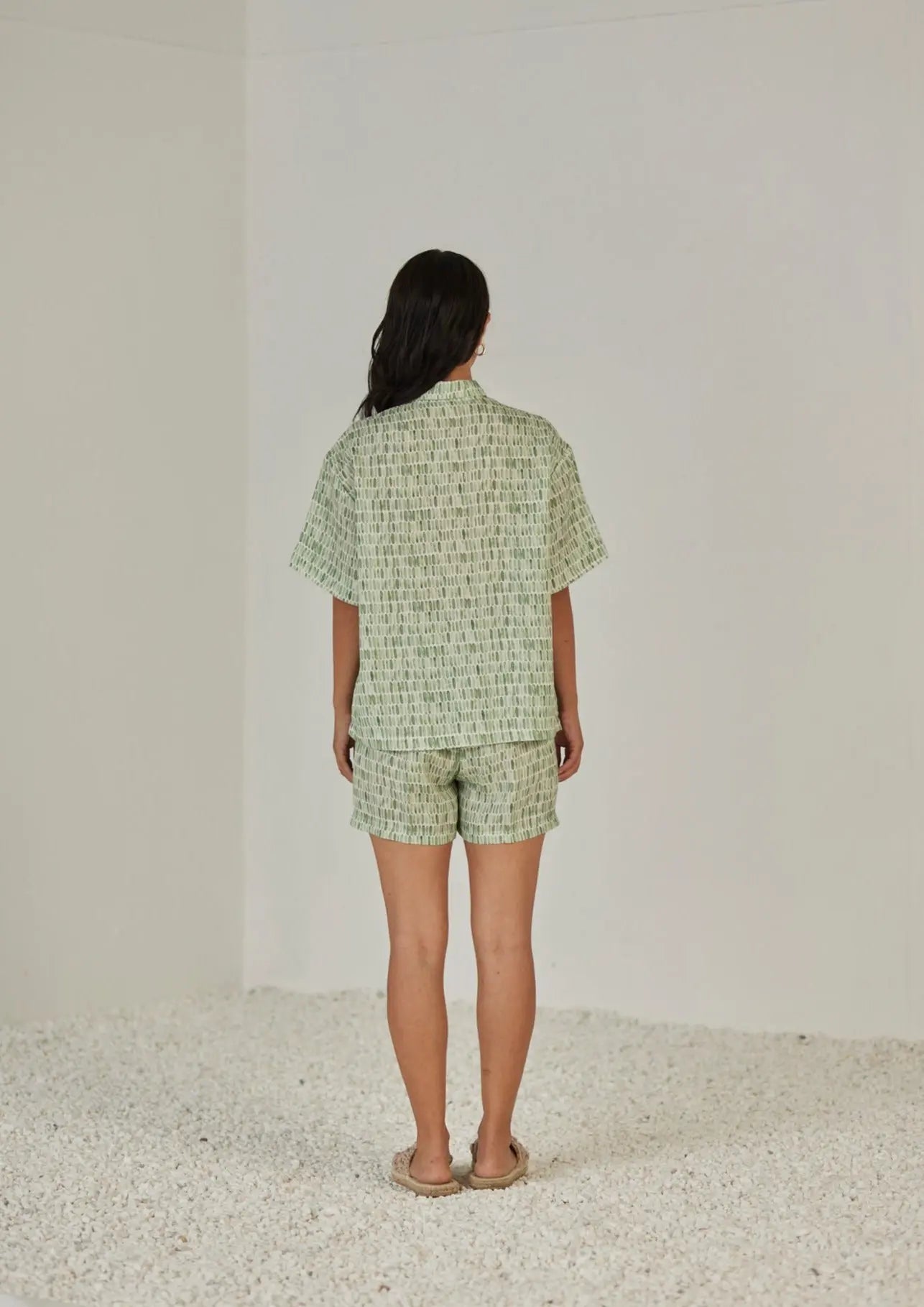 Echo Speckle Green Co-ord Set SanctuaryLiving
