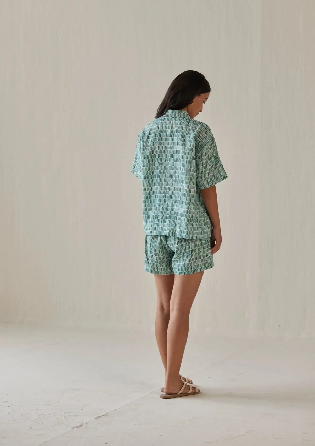 Echo Speckle Teal Co-ord Set SanctuaryLiving