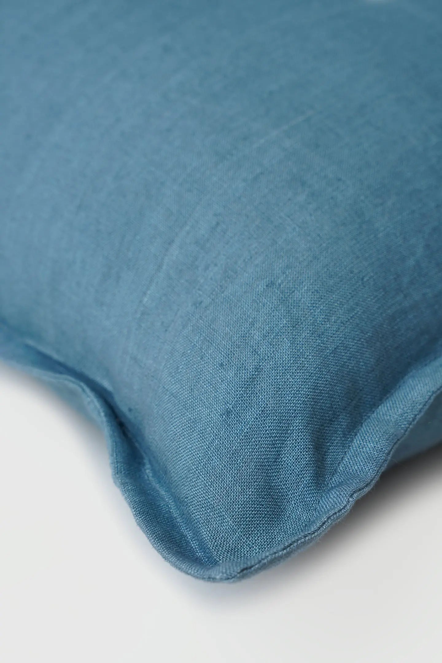 Azure Linen Euro Sham SanctuaryLiving