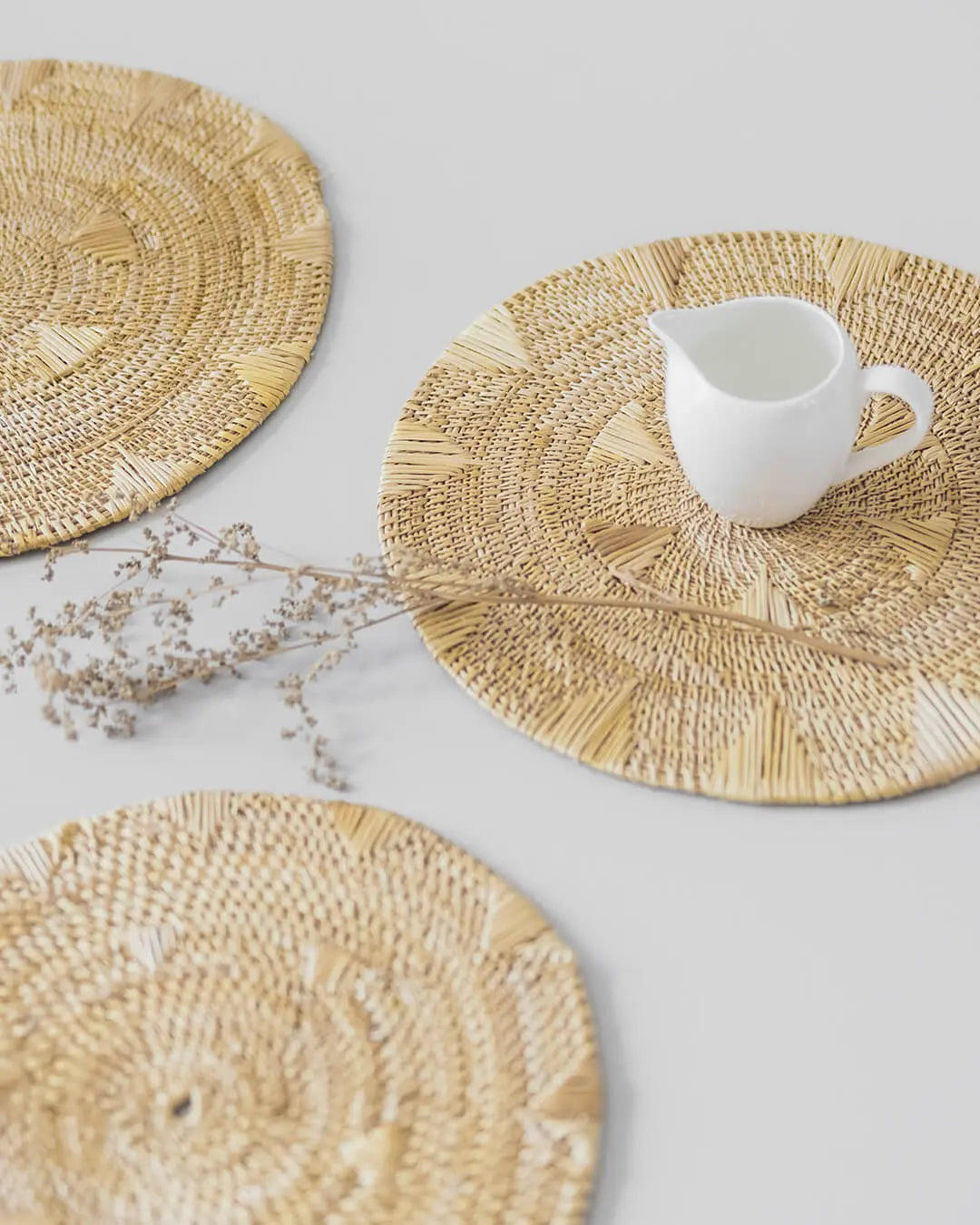 Patterned Grass Placemats-Set of 4 Kolus Home