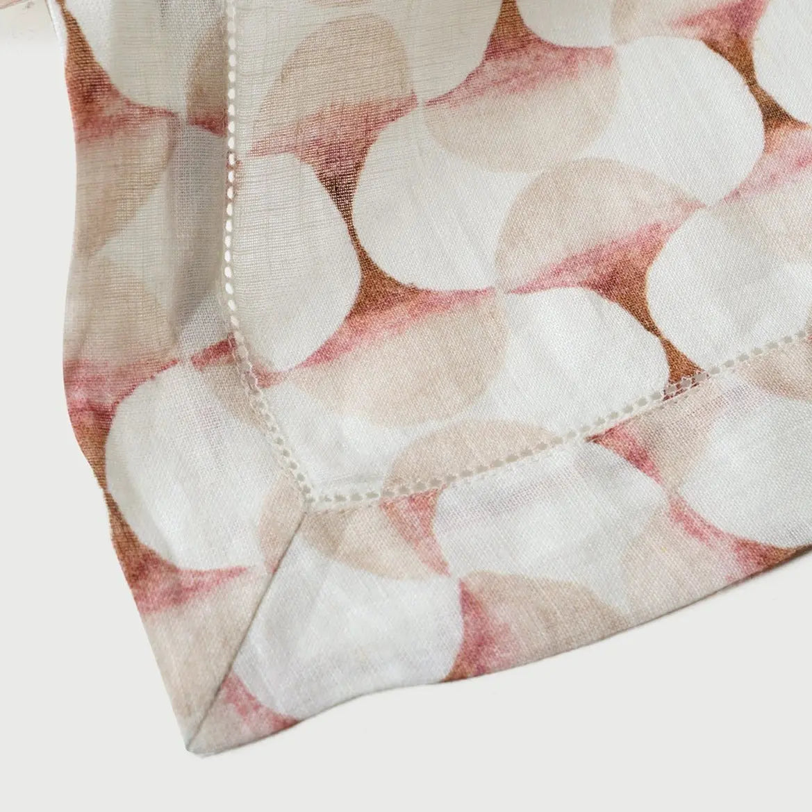 Cove Blush Linen Table Cover SanctuaryLiving