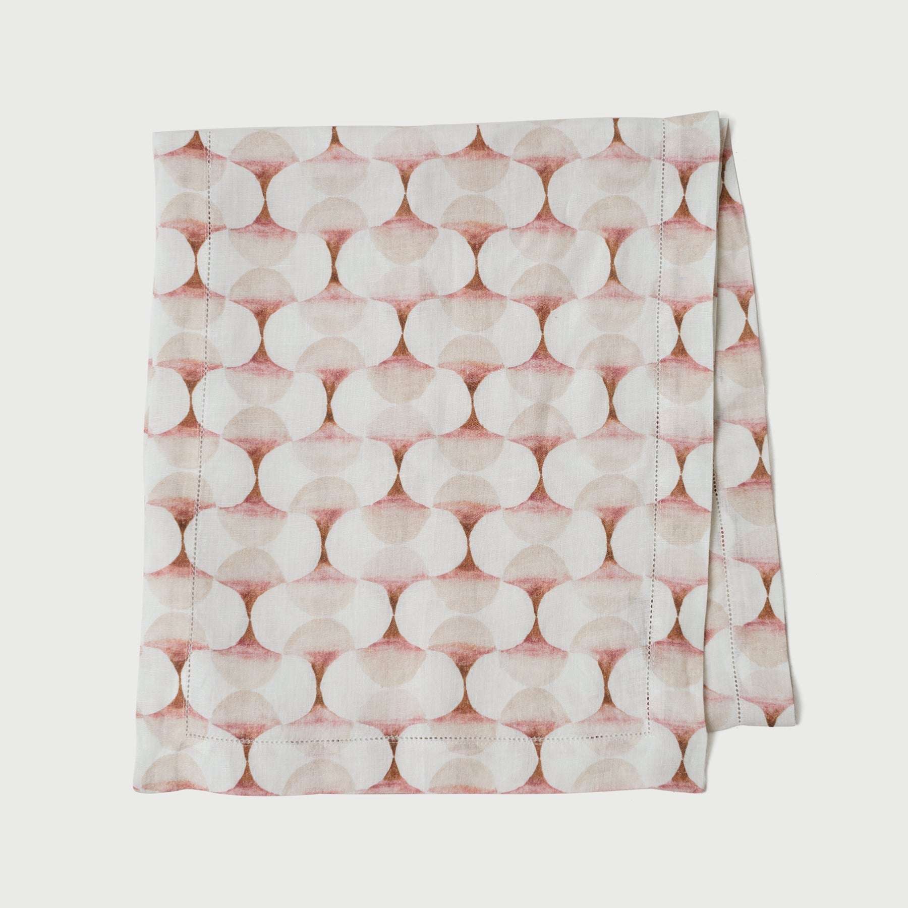 Cove Blush Linen Table Runner