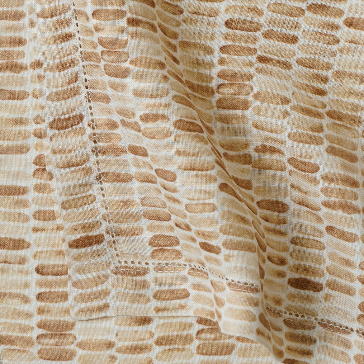 Speckle Brown Linen Table Napkins-Set of 2