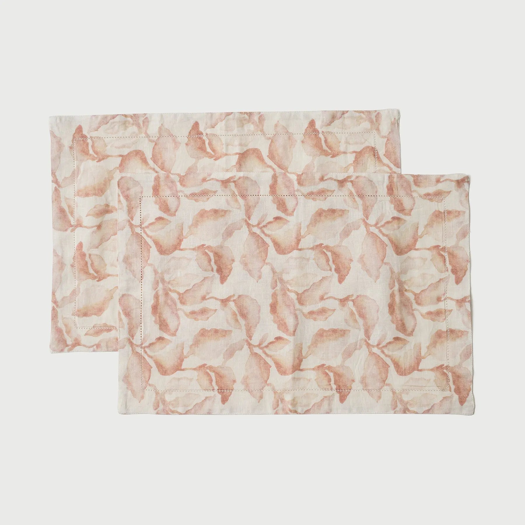 Cascade Blush Table Mats-Set of 2 SanctuaryLiving