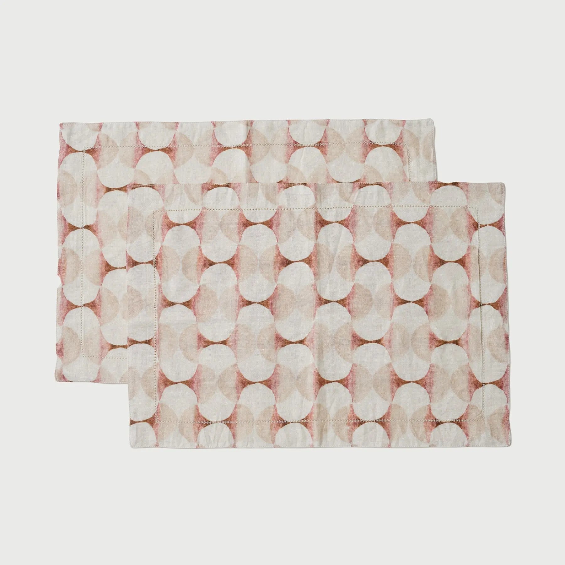 Cove Blush Table Mats-Set of 2 SanctuaryLiving