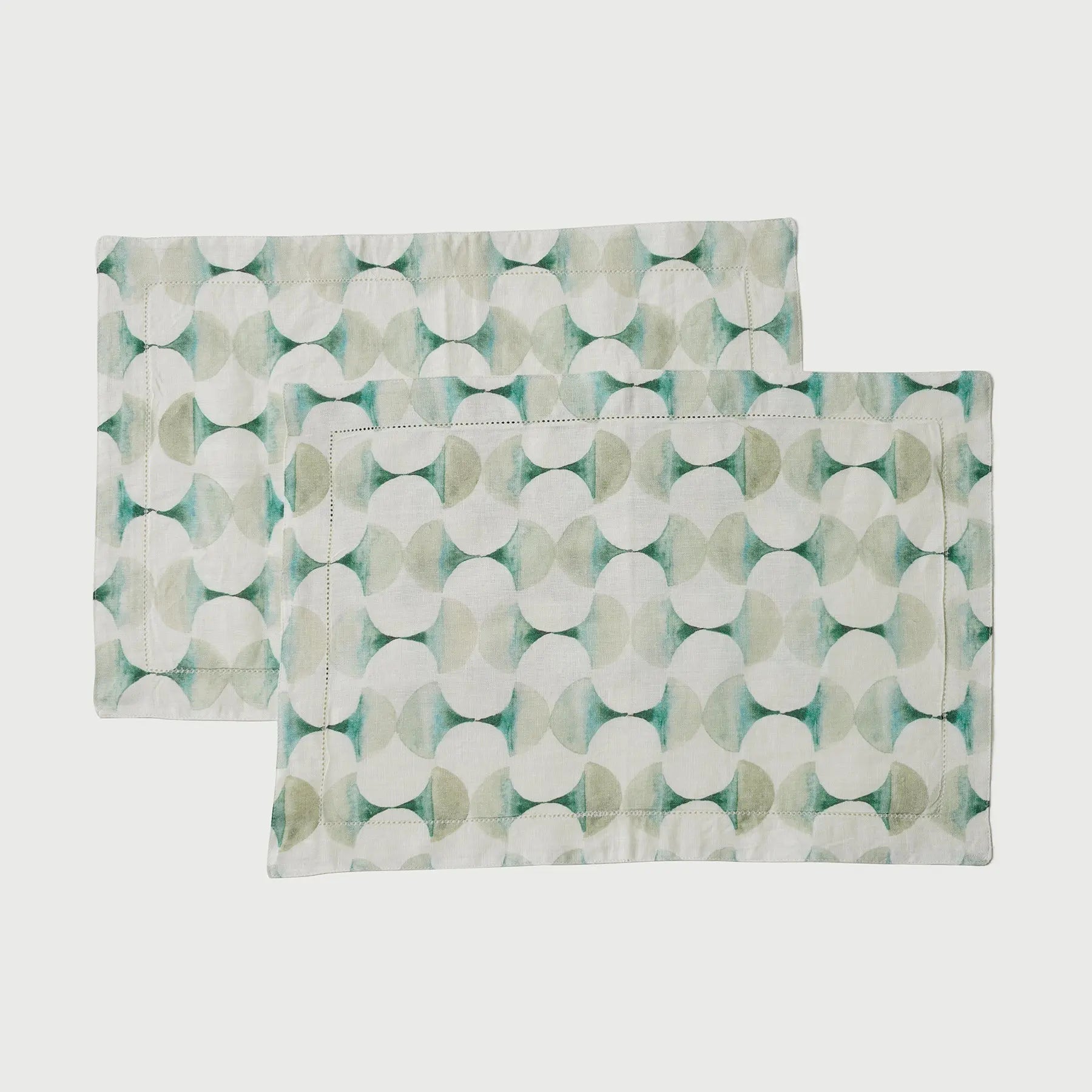 Cove Teal Table Mats-Set of 2 SanctuaryLiving