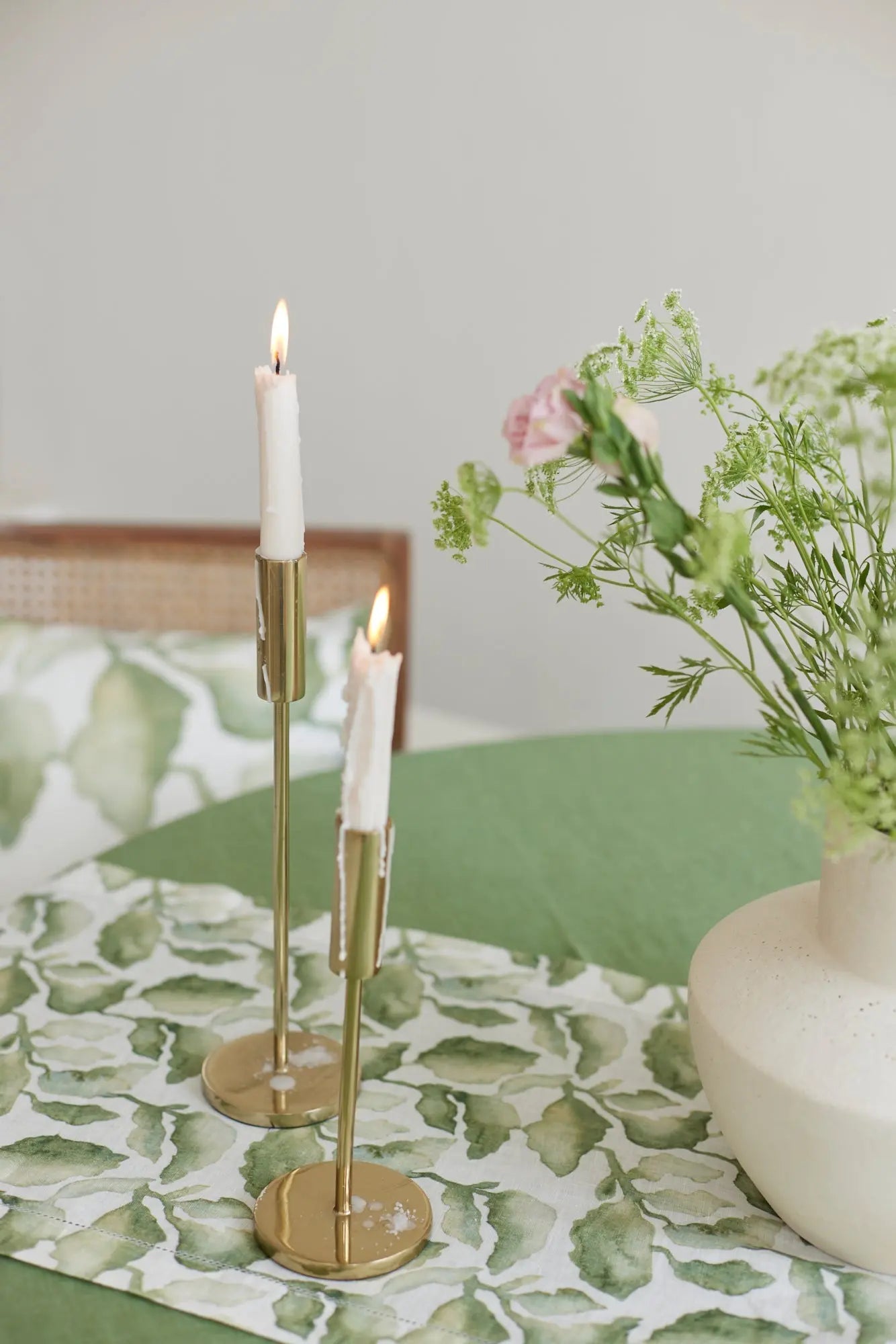 Fern Linen Table Cover SanctuaryLiving