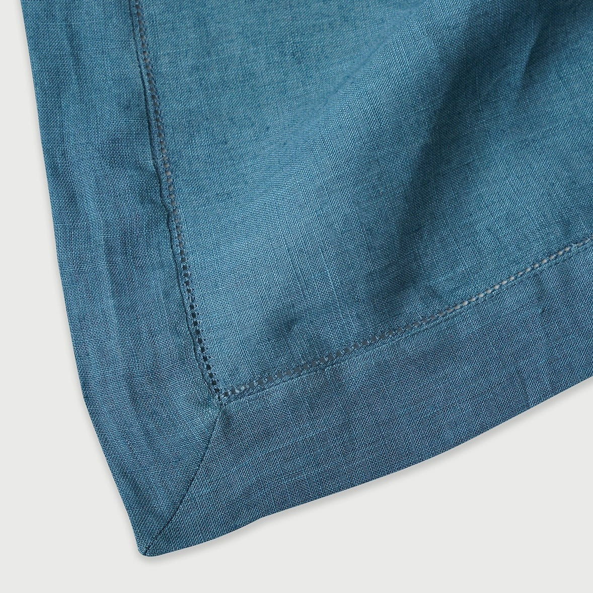 Azure Linen Table Cover