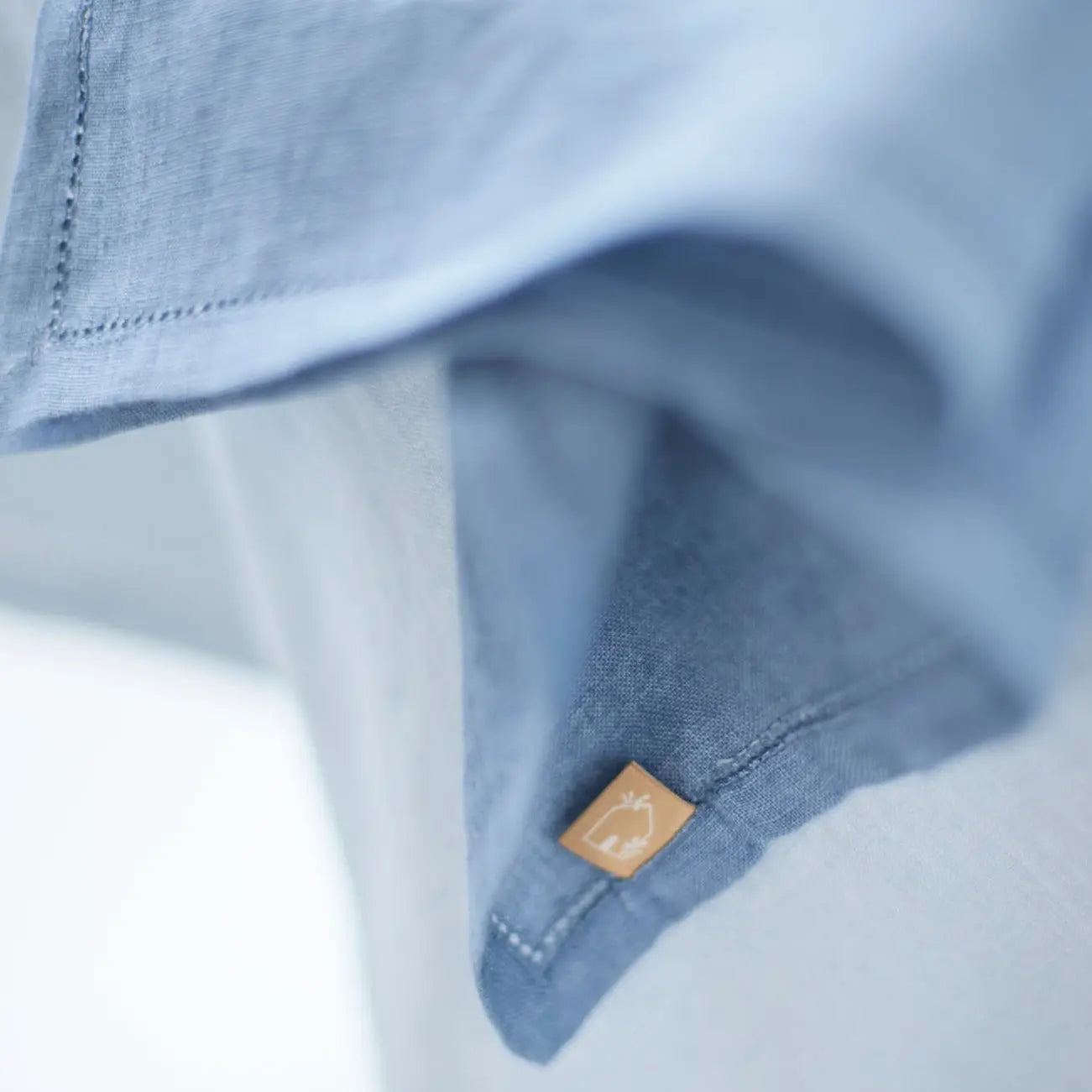 Azure Linen Table Napkins-Set of 2 SanctuaryLiving