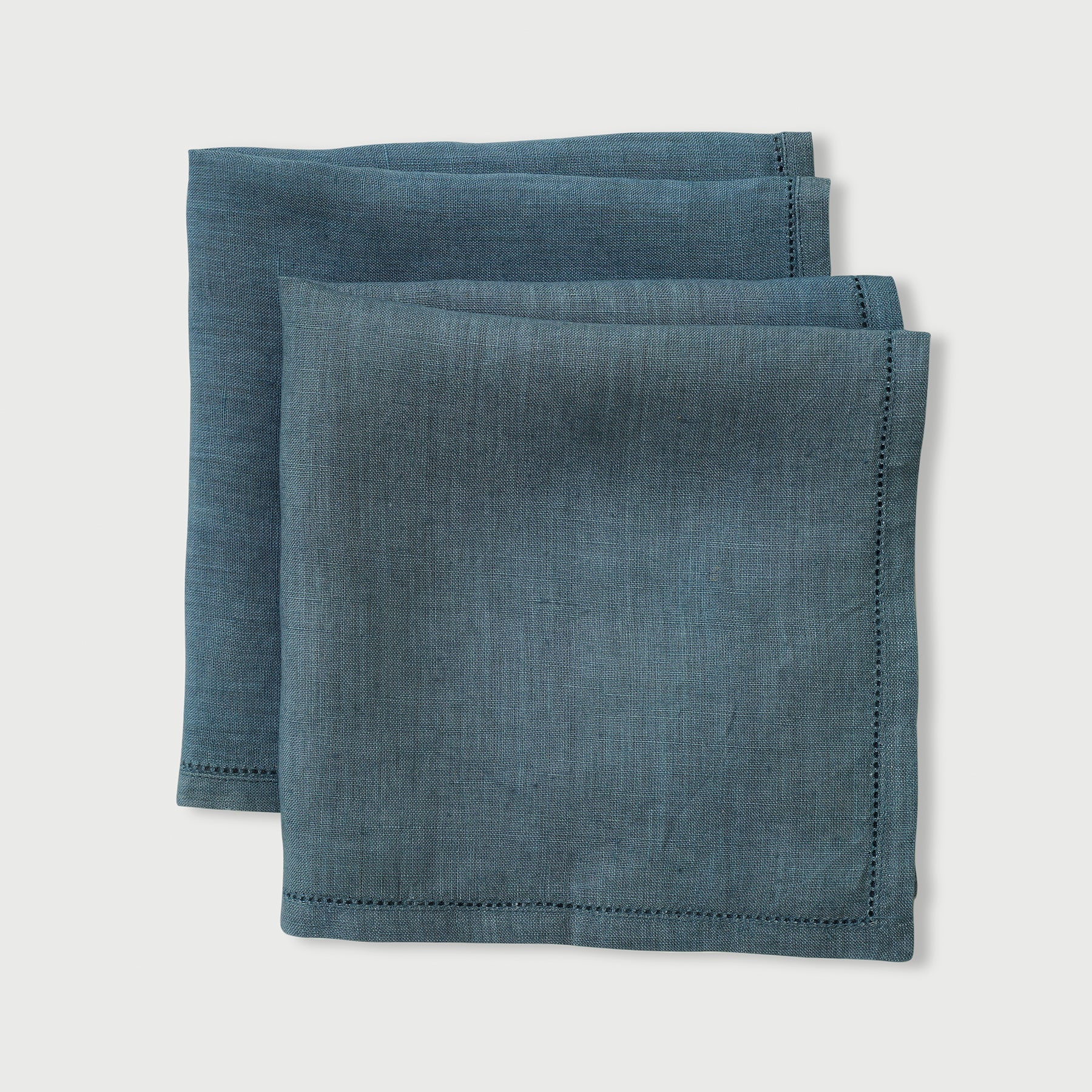Azure Linen Table Napkins-Set of 2