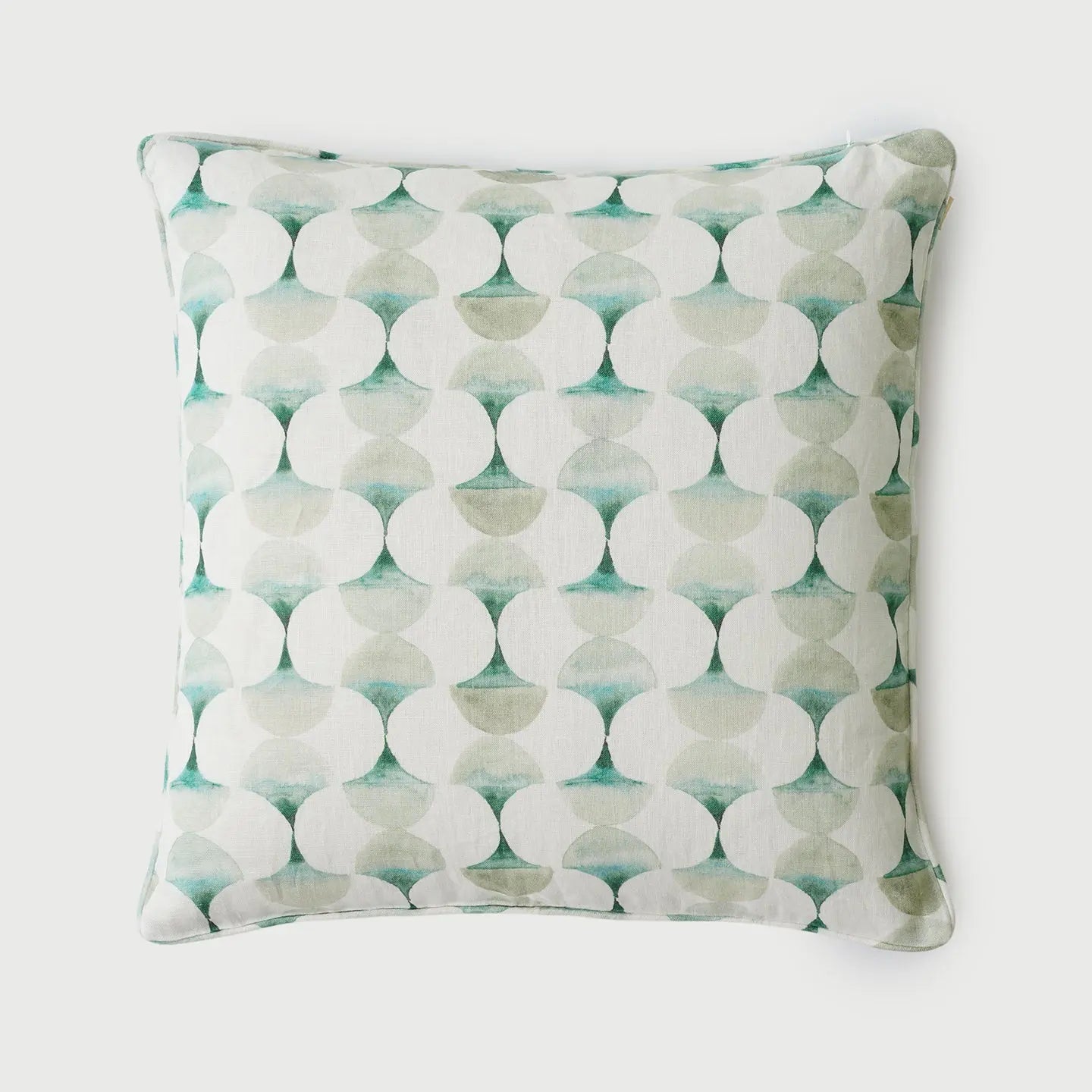 Cove Teal Linen Cushion Cover SanctuaryLiving