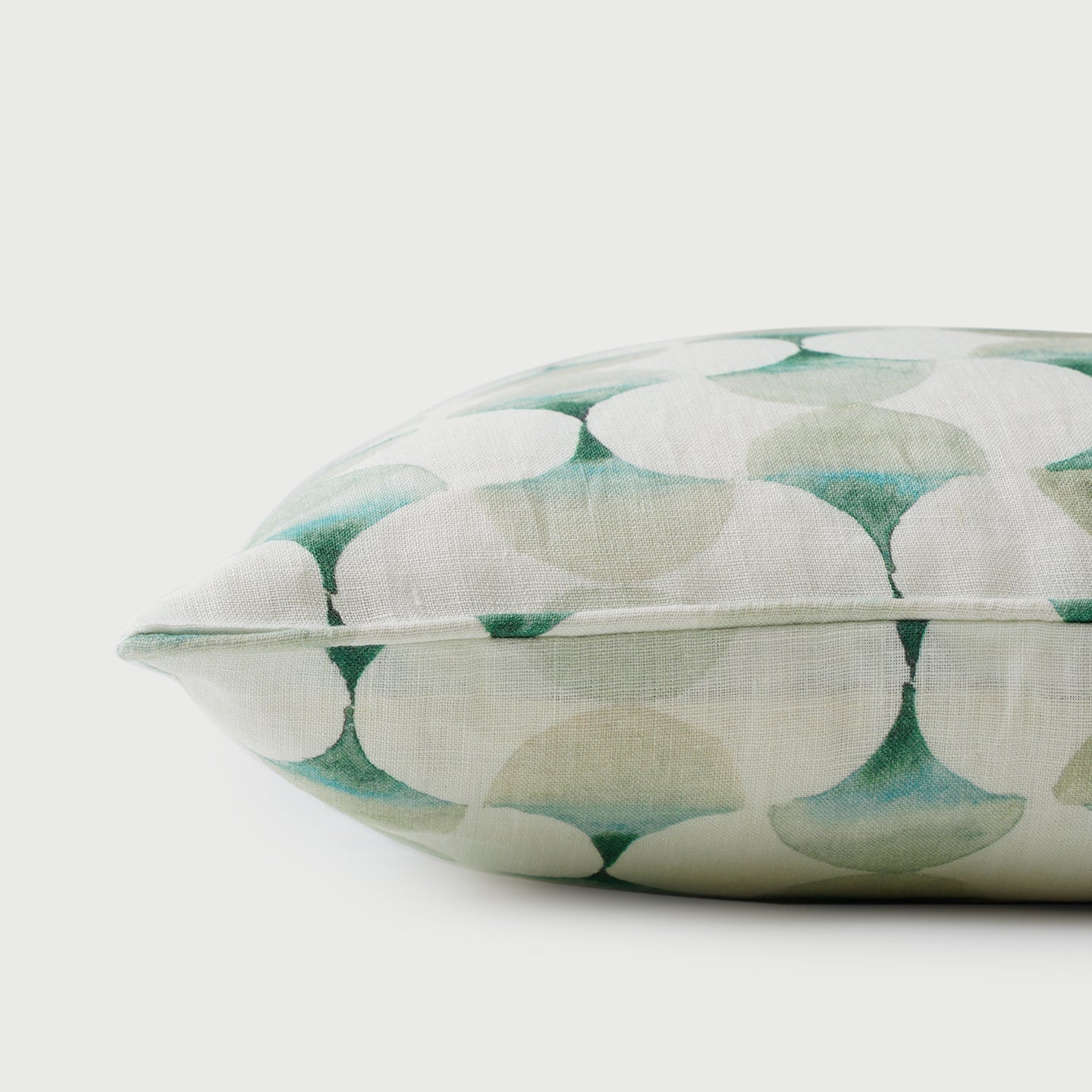 Cove Teal Linen Cushion Cover