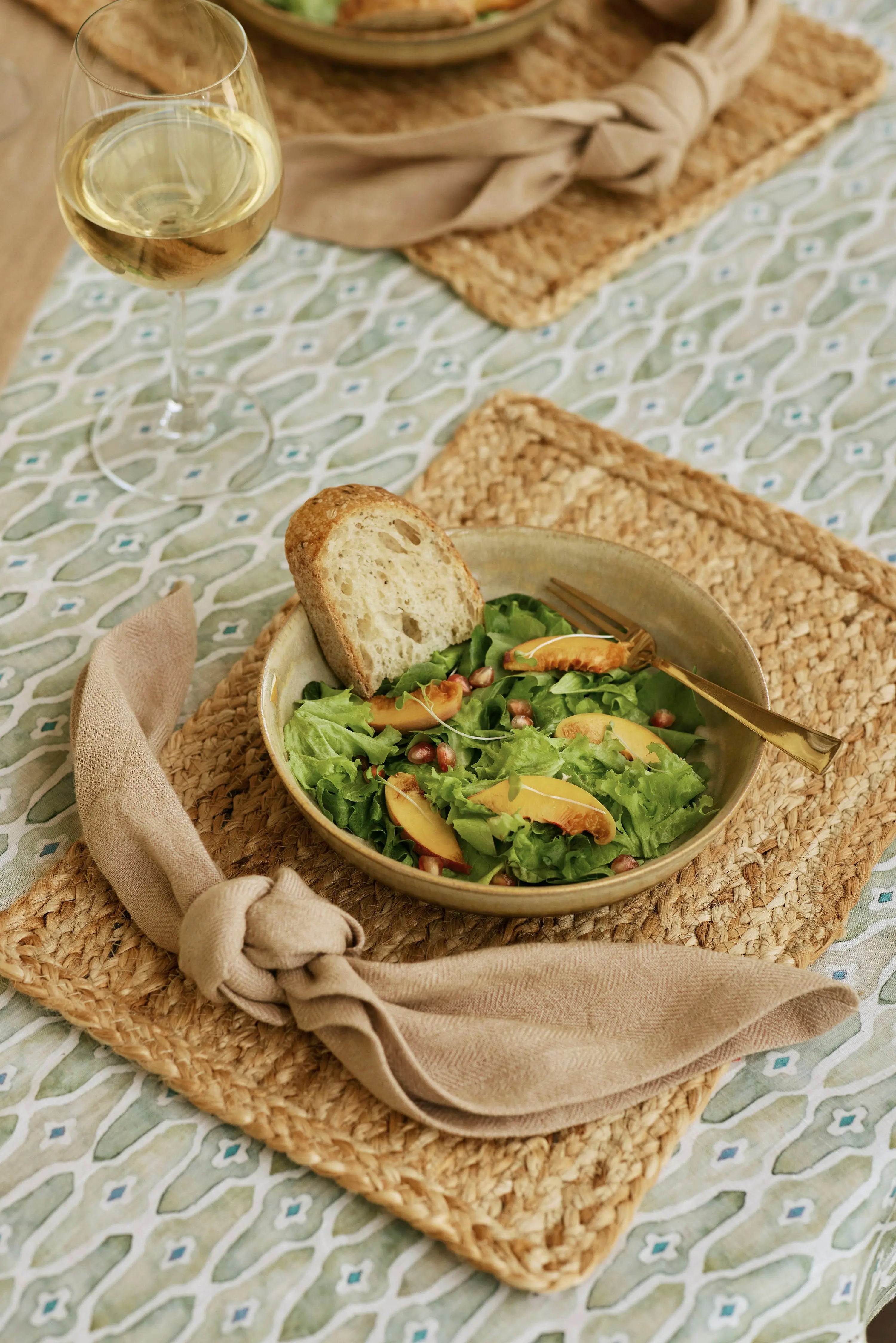 Blush Herringbone Linen Table Napkins-Set of 2 SanctuaryLiving