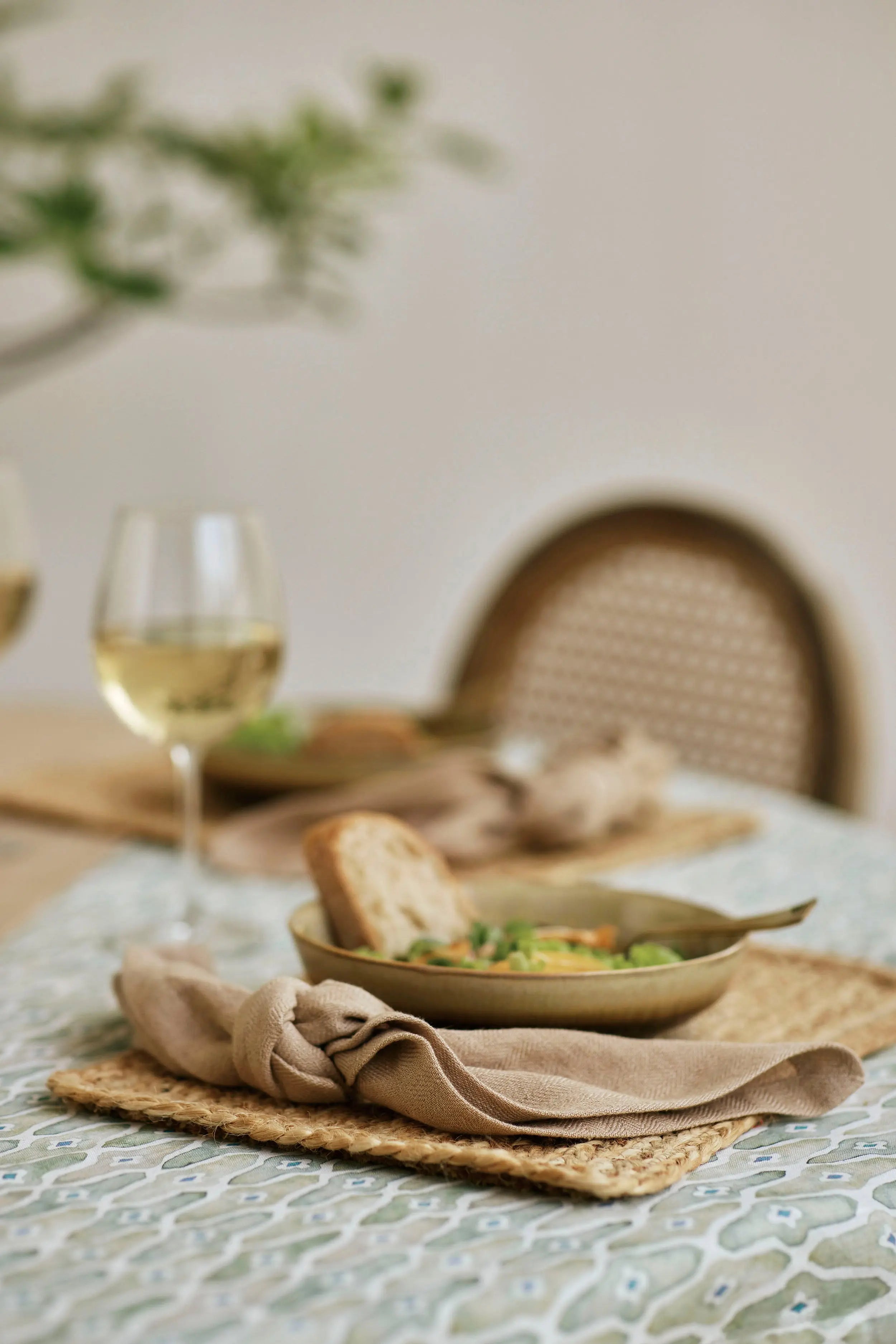 Blush Herringbone Linen Table Napkins-Set of 2 SanctuaryLiving