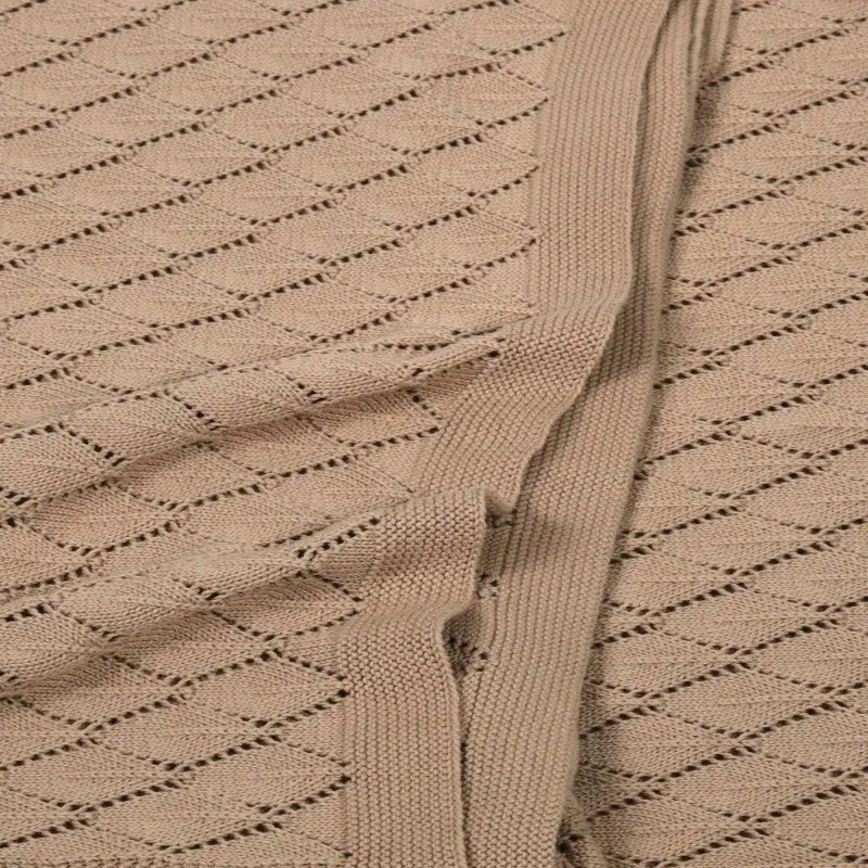 Hygge Blush Knitted Throw SanctuaryLiving