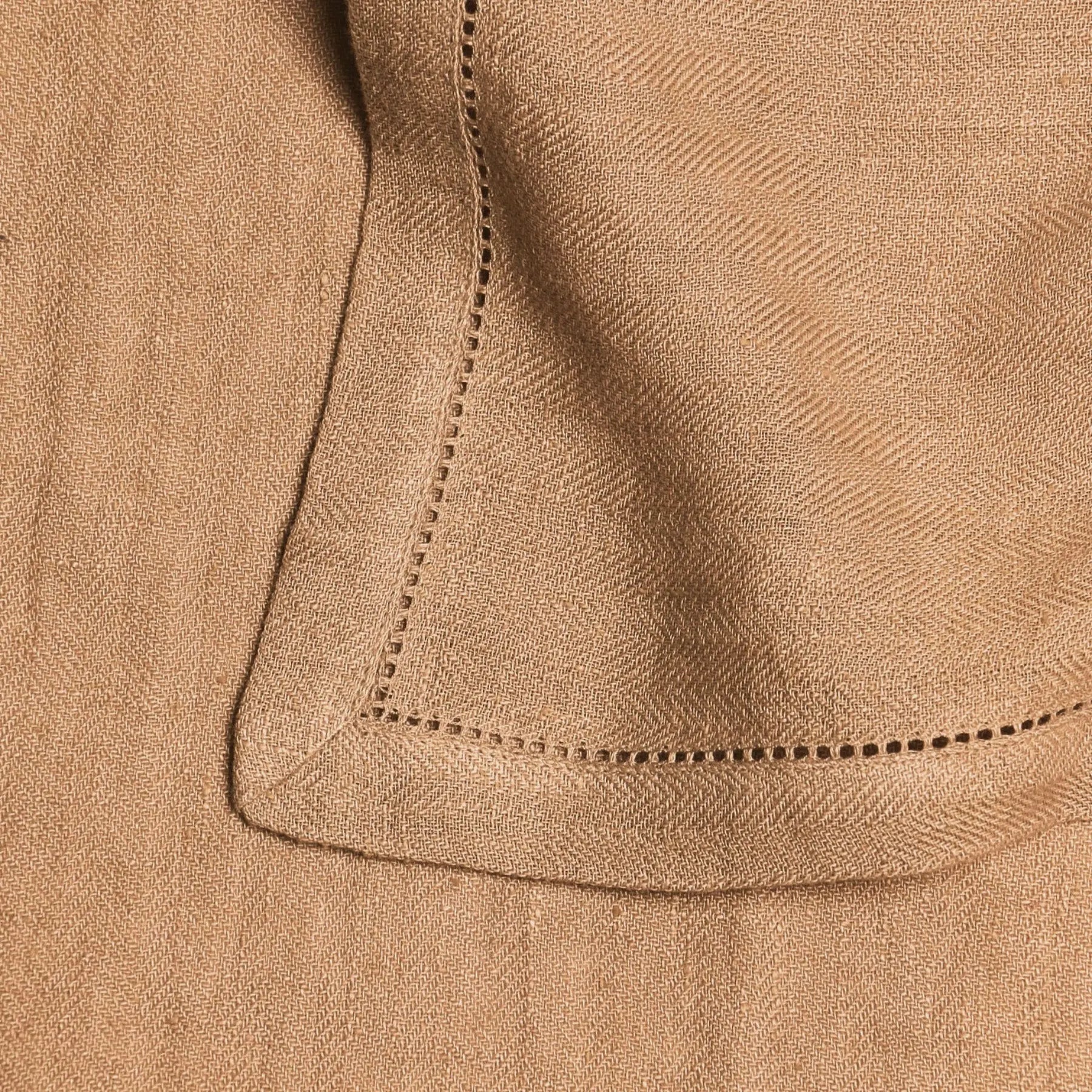 Spice Herringbone Linen Table Napkins-Set of 2 SanctuaryLiving