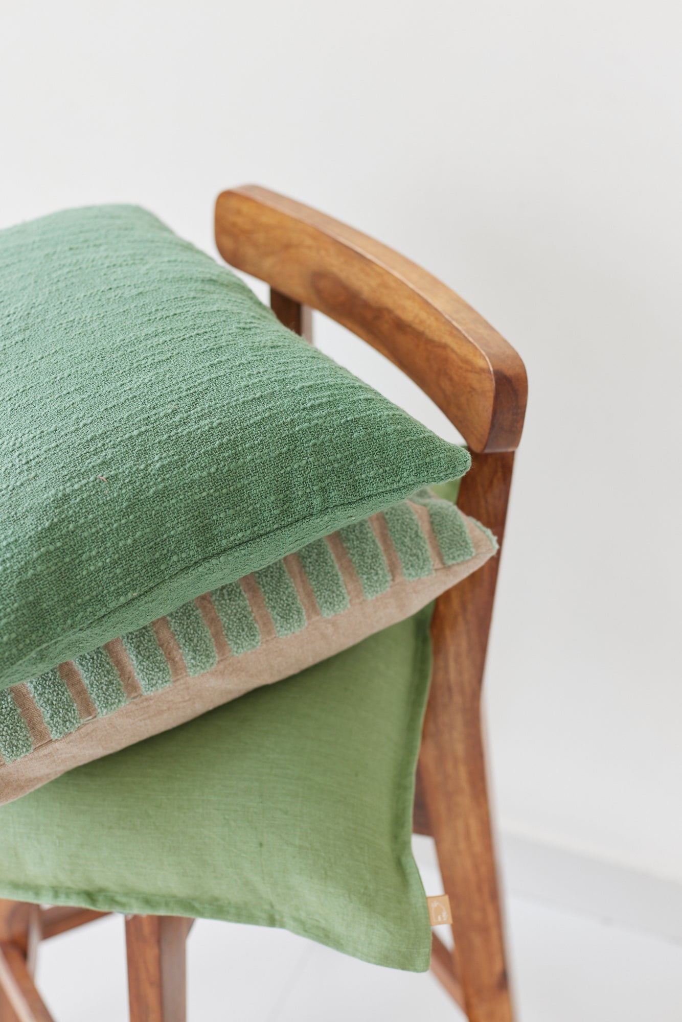 Fern Linen Cushion Cover