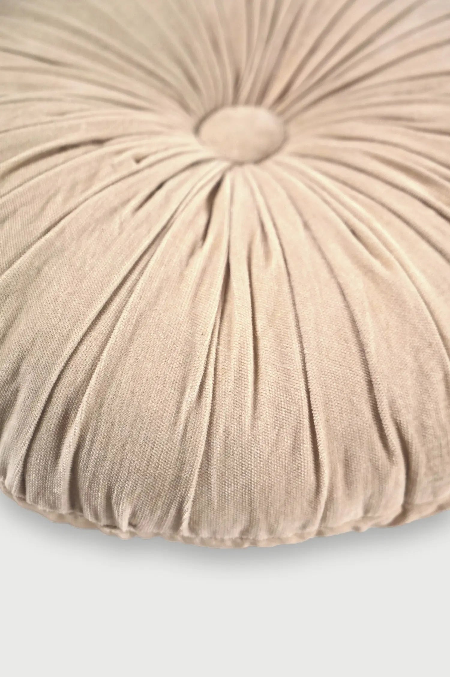 Cuddle Blush Velvet Round Cushion SanctuaryLiving