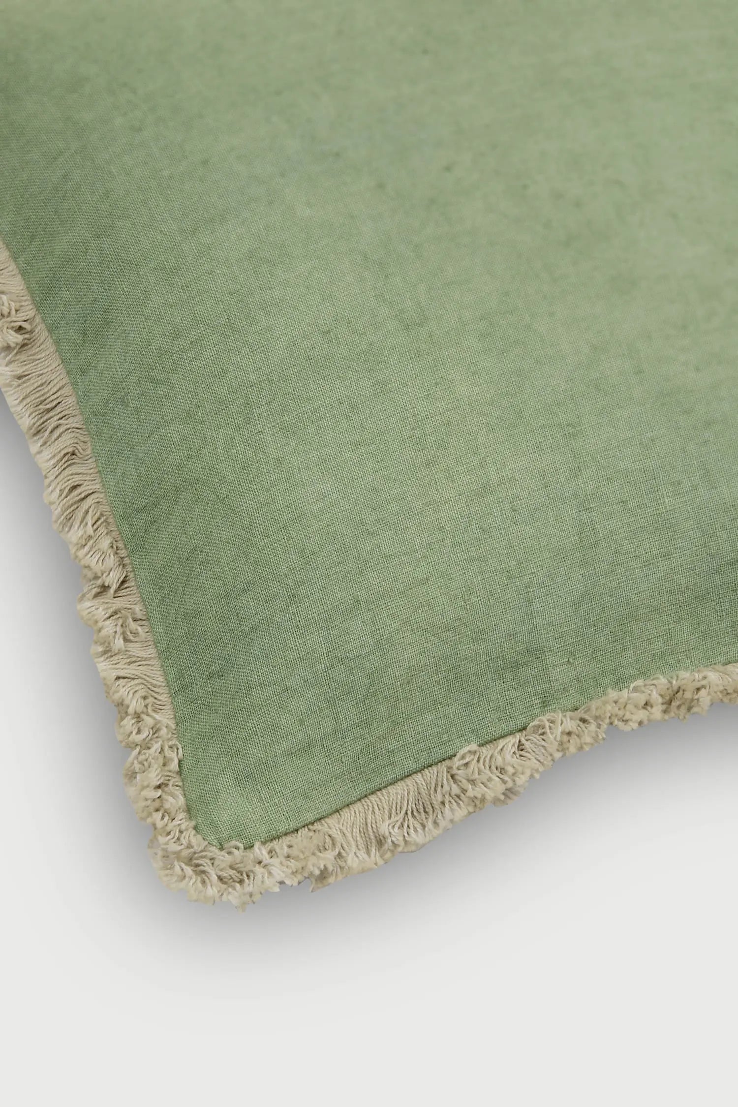 Fringe Fern Oblong Linen Cushion Cover SanctuaryLiving
