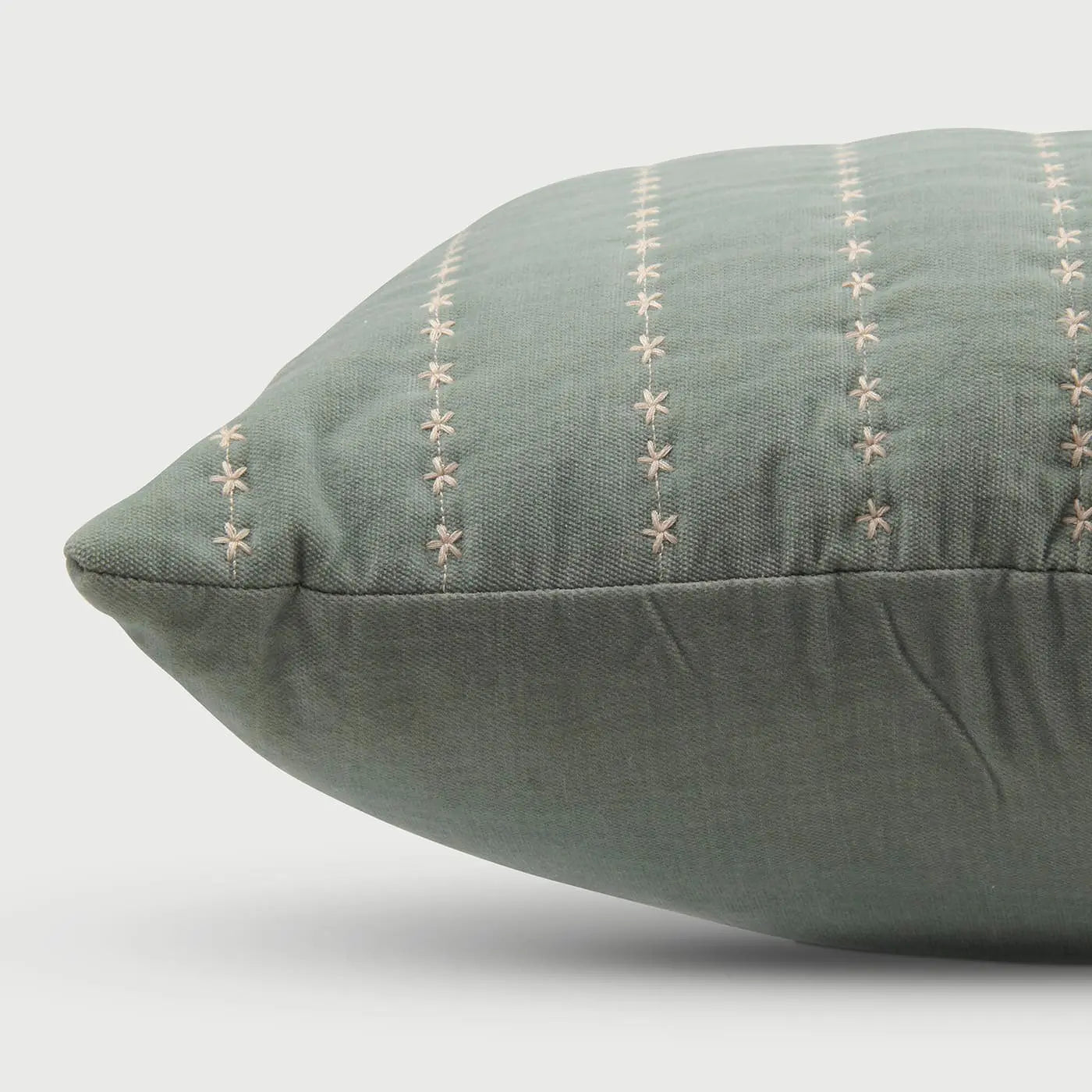 Sitara Duck Egg Velvet Cushion Cover SanctuaryLiving