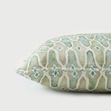 Mosaic Sage Oblong Cushion Cover
