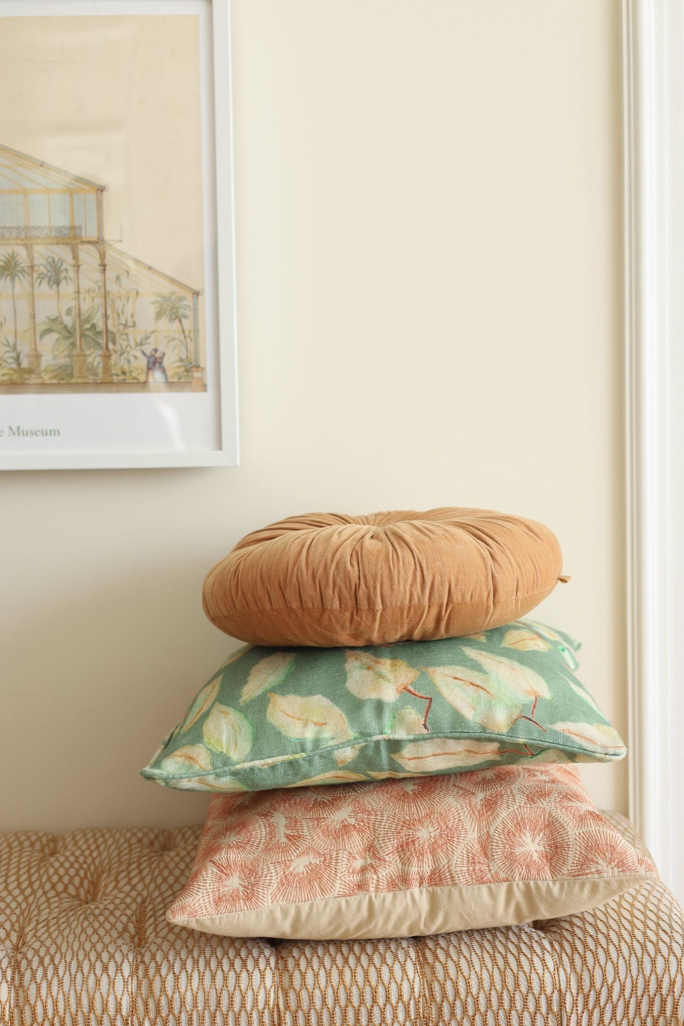 Grove Duck Egg Linen Cushion Cover