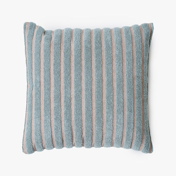 Striped Blue Cushion Cover