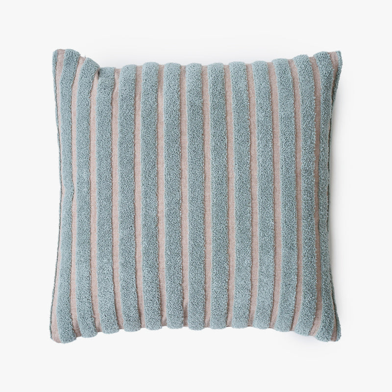 Striped Blue Cushion Cover