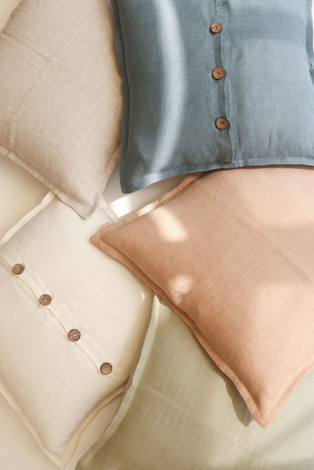 Flax Linen Cushion Cover