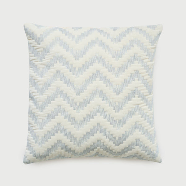 Chevron Blue Cushion Cover