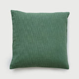 Cotton Slub Green Cushion Cover